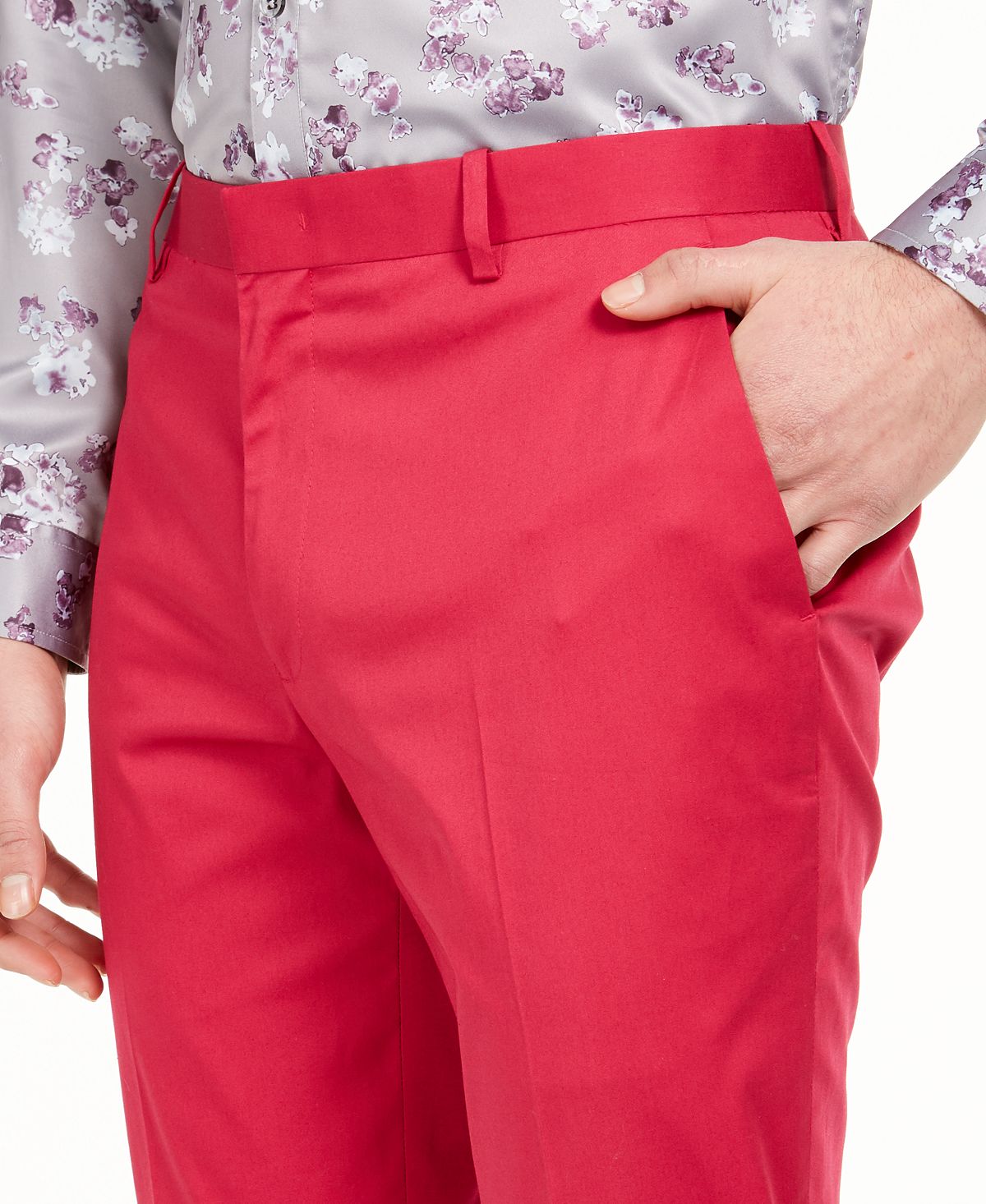 Inc International Concepts Inc Slim-fit Oliver Pants Cherry Jubilee