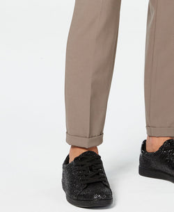 Inc International Concepts Inc Slim-fit Pleated Pants Taupe Tone thumbnail 3