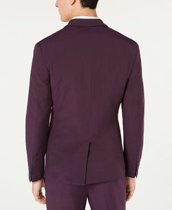Inc International Concepts Inc Slim-fit Skull-lined Blazer Grape Rioja thumbnail 4