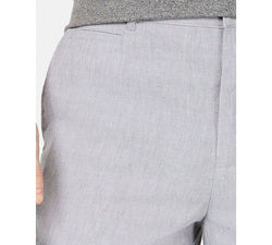 Inc International Concepts Inc Slim-fit Stretch Linen Pants Light Grey Comb thumbnail 2
