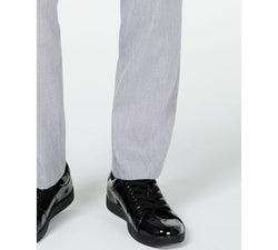 Inc International Concepts Inc Slim-fit Stretch Linen Pants Light Grey Comb thumbnail 3