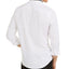 Inc International Concepts Inc Striped-collar Shirt White Pure