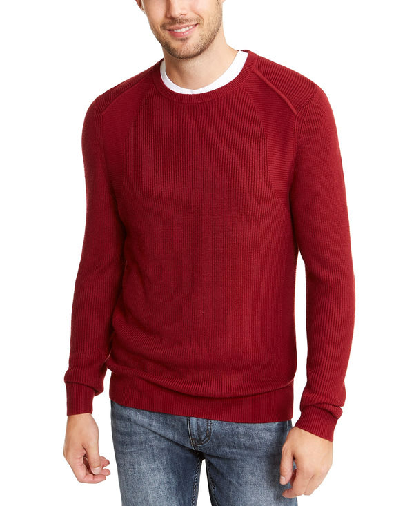 Inc International Concepts Inc Sway Textured Knit Sweater Chinese Apple