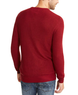 Inc International Concepts Inc Sway Textured Knit Sweater Chinese Apple thumbnail 3