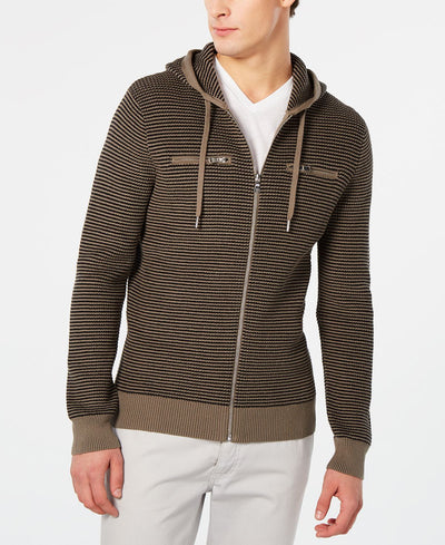 Inc International Concepts Inc Textured Zip-front Hoodie Tank