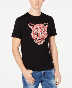 Inc International Concepts Inc Tiger Reversible Sequin Graphic T-shirt Deep Black thumbnail 1