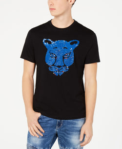 Inc International Concepts Inc Tiger Reversible Sequin Graphic T-shirt Deep Black thumbnail 3