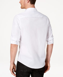 Inc International Concepts Inc Utility Shirt White Pure thumbnail 2