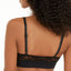 Inc International Concepts Inc Wo Lace With Buttons Bralette Black