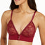 Inc International Concepts Inc Wo Lace With Buttons Bralette Cherry Pie
