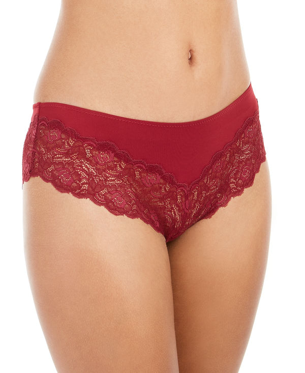 Inc International Concepts Inc Wo Lace-trim Hipster Underwear Cherry Pie