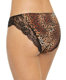 Inc International Concepts Inc Wo Lace-trim Leopard-print Bikini Underwear Leopard thumbnail 3