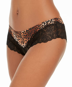 Inc International Concepts Inc Wo Lace-trim Leopard-print Hipster Underwear Leopard thumbnail 2