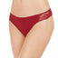 Inc International Concepts Inc Wo Lace-trim Thong Underwear Cherry Pie