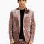 Inc International Concepts Luxe Velvet Blazer Desert Mauve