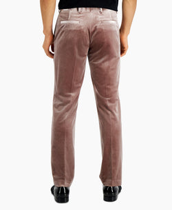 Inc International Concepts Luxe Velvet Pants Desert Mauve thumbnail 2