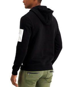 Inc International Concepts Metallic Patch Hoodie Deep Black thumbnail 3
