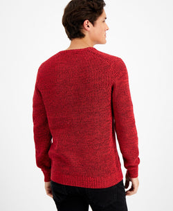 Inc International Concepts Page Crewneck Sweater Goji Berries thumbnail 2