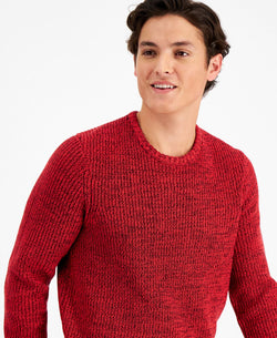 Inc International Concepts Page Crewneck Sweater Goji Berries thumbnail 3