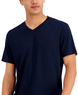Inc International Concepts Perform V-neck T-shirt Basic Navy thumbnail 3