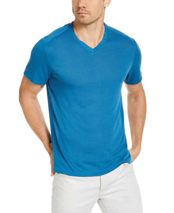 Inc International Concepts Perform V-neck T-shirt Chalky Blue