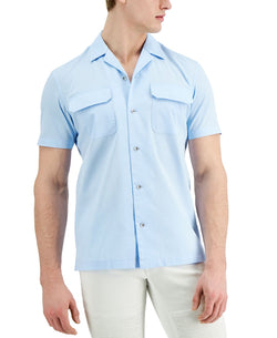 Inc International Concepts Regular-fit Short-sleeve Shirt Spacious Skies thumbnail 1