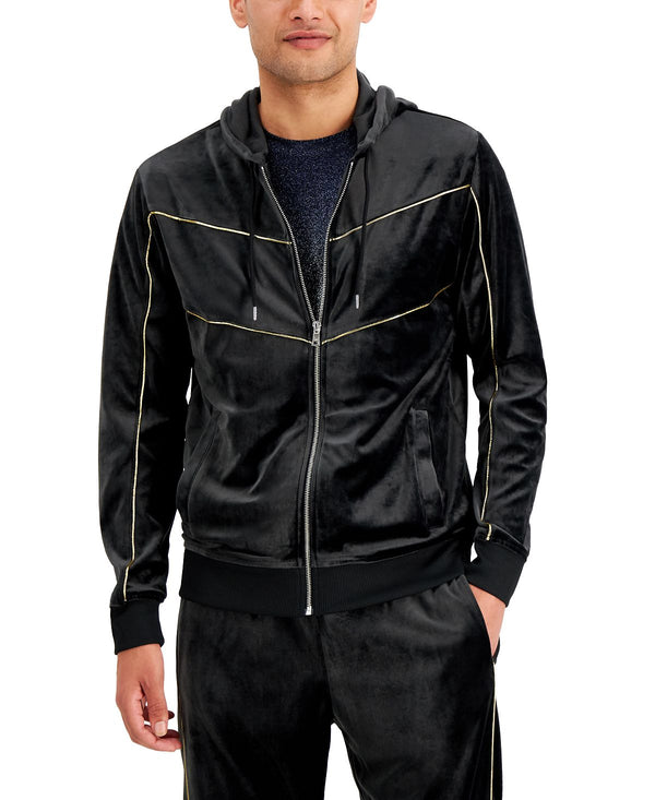 Inc International Concepts Skip Hoodie Deep Black