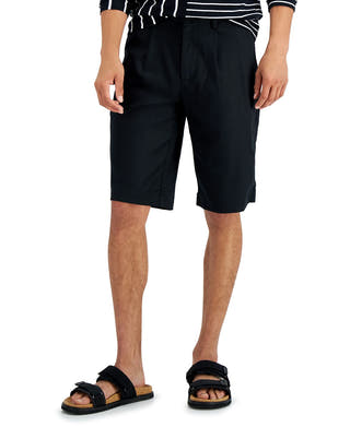 Inc International Concepts Solid Shorts Deep Black