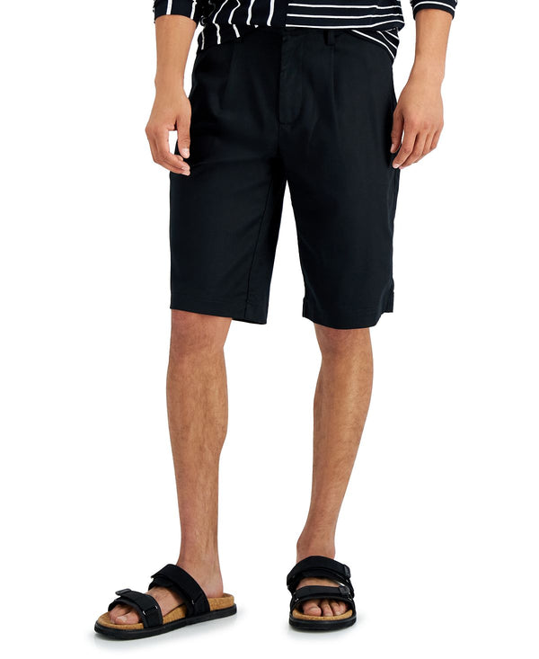 Inc International Concepts Solid Shorts Deep Black