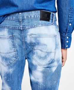 Inc International Concepts Tapered-fit Sky Bleach Jeans Medium Wash thumbnail 4