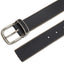 Inc International Concepts Textured Leather Belt Black