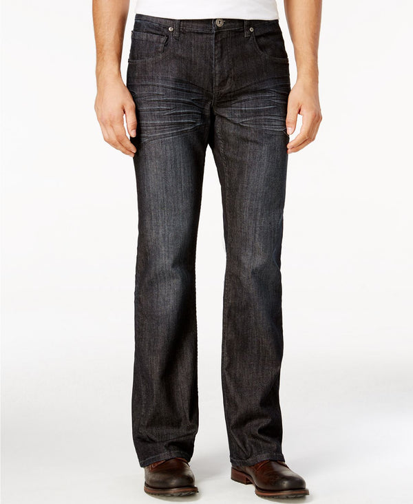 Inc International Concepts Topaz Boot-cut Dark Blue Wash Jeans  Dark Wash