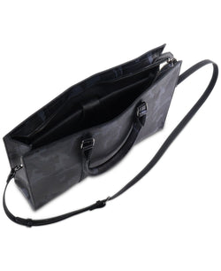 Inc International Concepts Tote Briefcase Navy Camoflauge thumbnail 3
