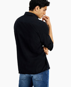 Inc International Concepts Twin Pocket Shirt Deep Black thumbnail 3
