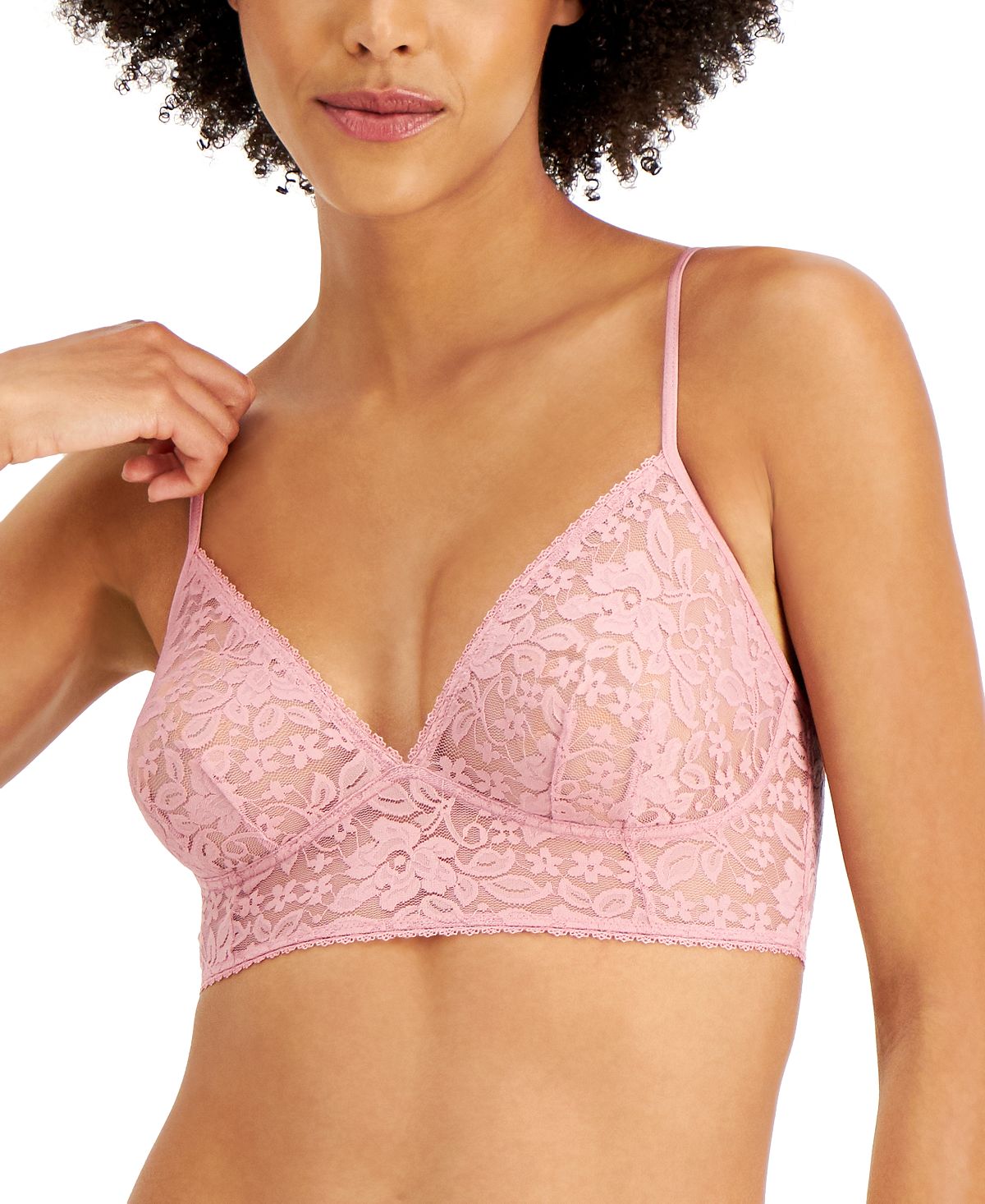 Inc International Concepts Wo Lace Bralette Foxglove