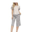 Ink+ivy Ink+ivy Combo Tee With The Capri Set Traveler 6