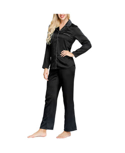 Ink+ivy Ink+ivy Wo Notch Top And Pant Set Black thumbnail 3