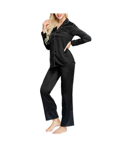 Ink+ivy Ink+ivy Wo Notch Top And Pant Set Black thumbnail 4
