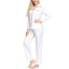 Ink+ivy Ink+ivy Wo Notch Top And Pant Set White