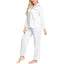 Ink+ivy Ink+ivy Wo Notch Top And Pant Set White