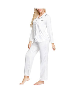 Ink+ivy Ink+ivy Wo Notch Top And Pant Set White thumbnail 3