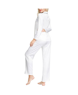 Ink+ivy Ink+ivy Wo Notch Top And Pant Set White thumbnail 4