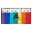 InnerBalanceWear 7-Chakra Affirmation Thong 7-Pack Set