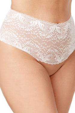 Inspire Psyche Terry PLUS Macaroon/Petal-Pink Goddess High-Waist Thong thumbnail 1