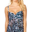 Island Escape Calypso Printed Flyaway Underwire Tankini Top Calypso