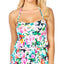 Island Escape Honey Bloom Tiered Ruffled Tankini Honey Bloom