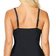 Island Escape Puerto Azul Push-up Underwire Tankini Top Black