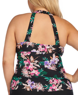 Island Escape Trendy Plus In Your Dreams Underwire Tankini Top In Your Dreams thumbnail 2