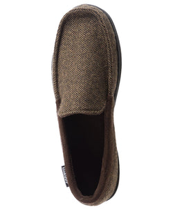 Isotoner Logan Hoodback Slippers Dark Chocolate thumbnail 3