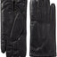 Isotoner Signature Black Smooth Leather SmarTouch Gloves - XLarge